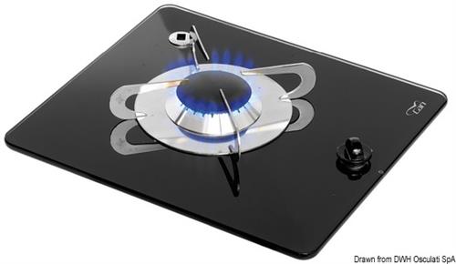 Piano a gas 1 fuoco 320 x 285 mm